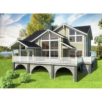 Sentong Glamping jardin maison en bois préfabriquée