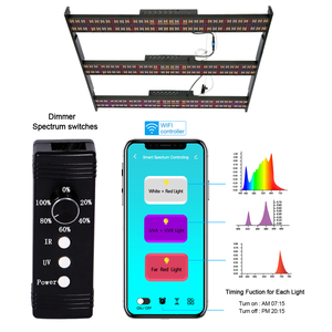 Vertical farm hydroponic greenhouse sunplus 660nm red 730nm far red 600w cob led growing light for succulents