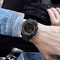 SMAEL 8105 Nuevo Modelo de Reloj Deportivo Digital Electrónico para Hombre con Cronómetro, Alarma, Resistente al Agua 5ATM, Cronógrafo Luminoso