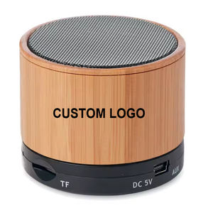 2024 haut-parleur en bois écologique Mini micro-haut-parleur sans fil avec haut-parleurs personnalisés portables mains libres <span class=keywords><strong>Port</strong></span> TF - Product Image 2