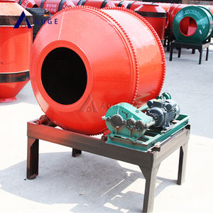 Mixer beton baja karbon 500L, desain Drum beton semen Mini Mixer beton hidrolik dengan Drum pembalik - Product Image 1