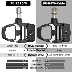 Usine vélo de route pédale <span class=keywords><strong>carbone</strong></span>/Nylon vélo autobloquant pédale roulement Clipless cyclisme taquet pédale pour pièces de vélo - Product Image 4
