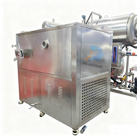 Hoogwaardige Poweradd Koffie Vriesdroogmachine 100kg Industriële Fruit Vacuüm Lyofilisator 220V-380V 0.5KW-65KW Multifunctioneel