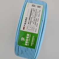 Câble électrique standard WDZBN-BYJ à faible émission de fumée, sans halogène, ignifuge, en PVC BV/BVR, avec conducteur en cuivre et isolation en PVC