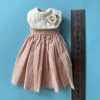 Vêtements de poupée Blythe Ob22 Ob24, style western rayé, une pièce, 24M-G4401, tissu pour plus de 14 ans