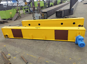 Accessoires de pont roulant à poutre simple de 10 tonnes, 15 tonnes, 20 tonnes, chariot de fin de pont roulant avec roue et moteur - Product Image 6