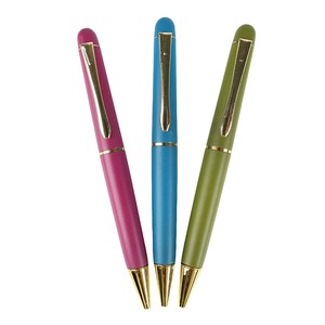 Bolígrafo Deportivo O&Q, Tinta Azul/Negra, 0.7 mm, Logotipo Personalizado, Uso Comercial, Oficina y Escolar, Diseño Simple, Plástico, 14.4 cm - Product Image 3