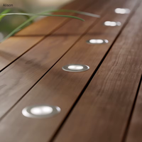 Lumière LED encastrée en aluminium pour extérieur, jardin, terrasse, allée, étanche IP65, RGBW, pour marches, sécurité et décoration