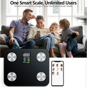 OEM ODM ब्लू टूथ वाईफ़ाई 180kg घरेलू डिजिटल इलेक्ट्रॉनिक वजन स्मार्ट शरीर में वसा पैमाने - Product Image 3