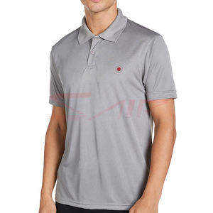 Vente en gros 100% coton Polo de golf à manches courtes pour hommes Logo imprimé personnalisé Design - Product Image 1