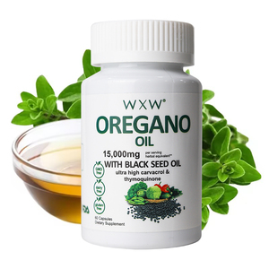 Cápsulas Duras Orgánicas de Aceite de Orégano Silvestre WXW, Vitaminas para Adultos, No Apto para Mujeres Embarazadas o Recién Nacidos - Product Image 1
