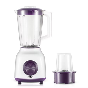 Licuadora Eléctrica Multiusos 2 en 1 de Alta Potencia y Bajo Costo, Jarra de Plástico de 1.5L para Jugos de Frutas y Smoothies - Product Image 5