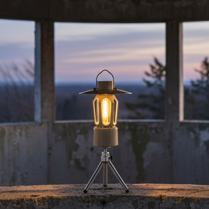Lámpara LED Portátil para Camping con Base Magnética y Trípode, Linterna Recargable para Tienda de Campaña, Reparación de Autos, Pesca y Glamping - Product Image 1