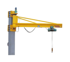 Grúa de brazo eléctrico personalizada de 1-5 toneladas, rotación de 180 grados, Motor montado en la pared, nueva condición para plantas de fabricación - Product Image 1