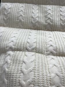Tela de Punto Jacquard de Punto Grueso de Alta Densidad de 530 g/m², Fabricada en China, para Abrigos de Invierno - Product Image 2