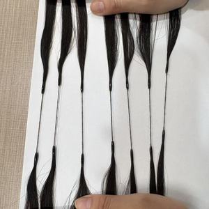 Extensiones de Cabello Humano de Lujo con Trenzado de Crochet, 100% Cabello Humano Virgen Remy Vietnamita, Extensiones de Cabello con <span class=keywords><strong>Punta</strong></span> de Crochet - Product Image 4