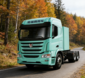 La energía silenciosa y ecológica permanece inalterada, camión tractor totalmente eléctrico 6X4 - Product Image 4