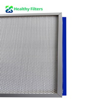 Filter Udara HEPA H13 H14 U15 Kustom Baru 0.3 Mikron 99.99% Efisiensi Tinggi untuk Ruang Bersih Aliran Laminar Peternakan Jamur 1 Tahun