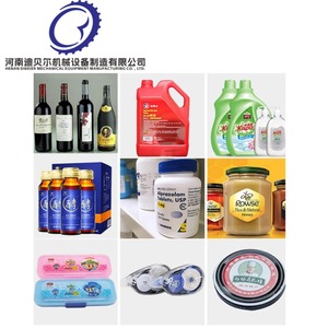 Thông tư vuông Máy dán nhãn chai, nhỏ hoàn toàn tự động máy tính để bàn rượu vang và nước giải khát chai thủy tinh mỹ phẩm máy dán nhãn - Product Image 2