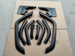 YBJ 자동차 액세서리 10PCS 휠 아치 토요타 랜드 크루저 FJ76 79 70 LC76 2007-2021 4 도어 SUV LC79 펜더 플레어 - Product Image 2