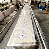 Panel de Techo de PVC Resistente al Fuego, en Forma de C, Impermeable y Resistente a la Humedad, para Revestimiento de Techos de Baños
