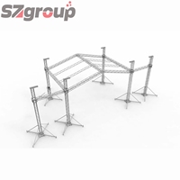 Sistema de Truss Triangular para Escenarios de Aleación de Aluminio para Exteriores con Diseño Modular e Instalación Rápida para Conciertos y Eventos