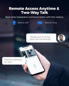 Caméras de sécurité <span class=keywords><strong>Reolink</strong></span> 5MP Extérieur <span class=keywords><strong>Sans</strong></span> <span class=keywords><strong>fil</strong></span> WiFi Vision nocturne couleur Détection humaine/véhicule Alimenté par énergie solaire Caméra IP Cloud - Product Image 5