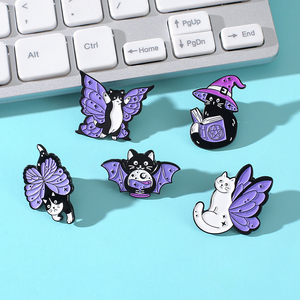 Tùy Chỉnh Mềm Men Cứng Chim Kim Loại Pins Huy Hiệu Cho Vải Trang Trí Khác Nhau Sinh Động Động Động Vật Phù Hiệu Phim Hoạt Hình Quà Tặng Trâm Cài - Product Image 3