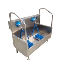 Nouvelles bottes d'hygiène pour l'entrée et la sortie des abattoirs, machine à laver les brosses, bottes de nettoyage pour les usines de fabrication