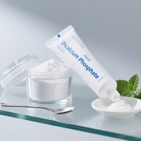 Supplément de poudre anhydre de phosphate dicalcique de qualité alimentaire certifié casher dans l'emballage en sac Prix du phosphate dicalcique