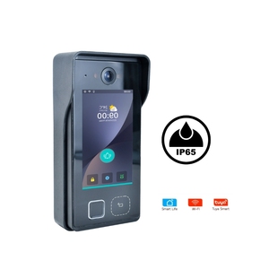 Hiwink Tuya <span class=keywords><strong>กริ่ง</strong></span>หน้าประตู WiFi 1080P กล้อง HD IP65ใบหน้ากันน้ำหลอดเลือดดำปาล์มสแกนลายนิ้วมือบัตร NFC การควบคุมการเข้าถึงรหัสผ่าน - Product Image 3