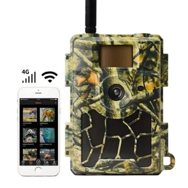 Free APP di Controllo 24MP di Visione Notturna Della Macchina Fotografica Digitale Per La Caccia Outdoor Animale Camouflage Camera