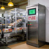 Gabinete de Control Eléctrico Integrado con PLC Personalizable para Automatización de Fábrica y Sistemas de Distribución de Energía, Caja Eléctrica