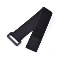 Sangle auto-agrippante double face élastique et résistante à la chaleur en nylon écologique pour vêtements, sacs et chaussures