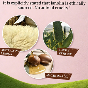 Krim Lanolin Alami untuk Penggunaan Sehari-hari pada Tubuh dan Wajah, Krim Wajah Melembapkan Secara Mendalam untuk Perawatan Kulit yang Lembut - Product Image 4