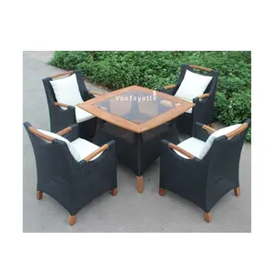 Teak Garden Table And Chairs Stron Chair Plastic Wood Tables For Restuarent