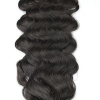 Cheveux brésiliens vierges Body Wave Fumi pour tresses, 100% cheveux humains, trame nouée à la main, couleur naturelle, cheveux en vrac