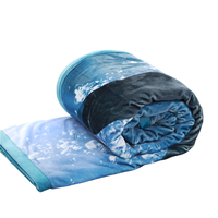 Couverture d'hiver en raschel ultra douce, épaisse, 100% polyester, de style européen et américain, pour le bureau et l'extérieur, Orvetex