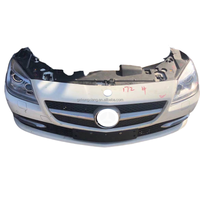 Pare-chocs avant ABS Mercedes-Benz SLK W172 avec découpes pour feux de brouillard, pour modèles SLK200/SLK300/SLK250/SLK350, noir, d'occasion, ajustement universel 1