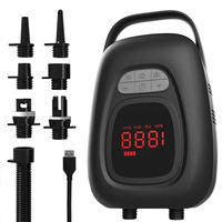 Nouvelle conception de pompe à air électrique rechargeable 12V pour SUP, compresseur pour planche à pagaie gonflable, accessoires de camping durables