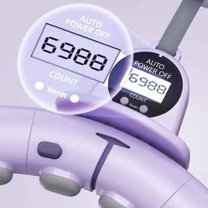 Cerchi di allenamento per donne regolabili <span class=keywords><strong>Hula</strong></span> Circle in plastica ponderata per adulti - Product Image 3