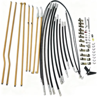 Kits de tuyauterie pour marteau hydraulique d'excavatrice CAT320 330D E305 E307 E308, composants essentiels du moteur, sans soudure, 20 tonnes