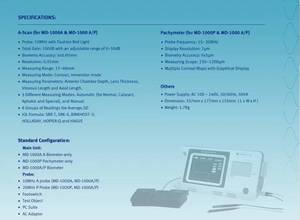 Biometro oftalmico A/P A ultrasuoni MD-1000AP apparecchiature mediche per Scanner per pachimetro A ultrasuoni con <span class=keywords><strong>Equiment</strong></span> - Product Image 3