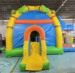 Colorful Bouncy Castle with Slide Outdoor Kids Jumping Castle Bounce House Inflatable Bouncing Castle - Product Image 4
