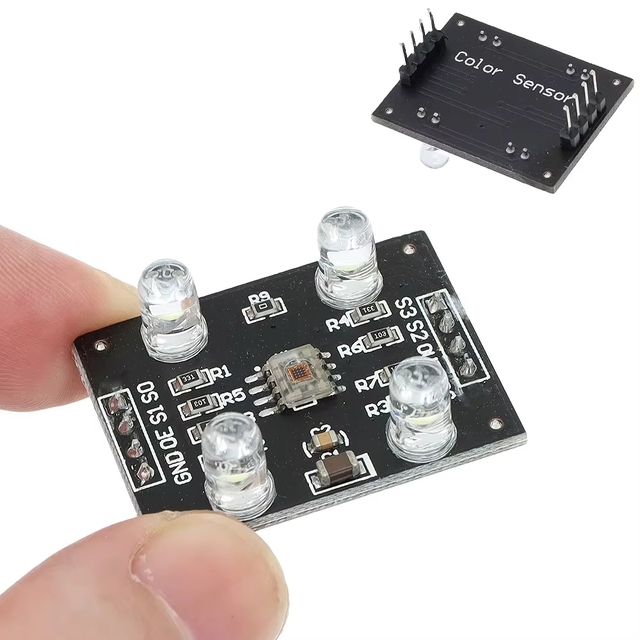 BSSY)Color Recognition Sensor TCS230 3200 Module Accessories For MCU DIY 3-5V Input D