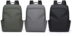 Sac à dos professionnel simple en <span class=keywords><strong>cuir</strong></span> résistant à l'eau, sac d'école pour étudiants, sac à dos pour ordinateur portable <span class=keywords><strong>homme</strong></span> multifonctionnel - Product Image 5