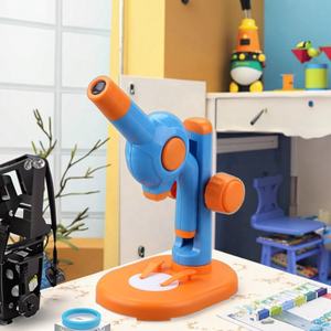 AST-OB玩具15X単眼ステレオ顕微鏡DIYキットオレンジ & ブルーカラー - Product Image 5