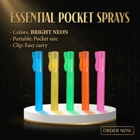 Stylo de parfum en stock usine 5ml, 8ml, 10ml, petit flacon pulvérisateur en plastique pour désinfection à l'alcool et remplissage d'eau