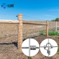 Paneles de Cerca Metálica 3D para Animales de Granja, Tratados Térmicamente, de Hierro, con Eslabones de Cadena, para Ganado, Caballos, Ovejas, Campo y Pradera, 4 pies, Venta al Por Mayor