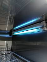 Guoyi GYCX-1800 1800L Kulkas Kromatografi Vertikal dengan Dua Pintu Kaca 2~8 Derajat Mudah Dibersihkan AKTA PURE